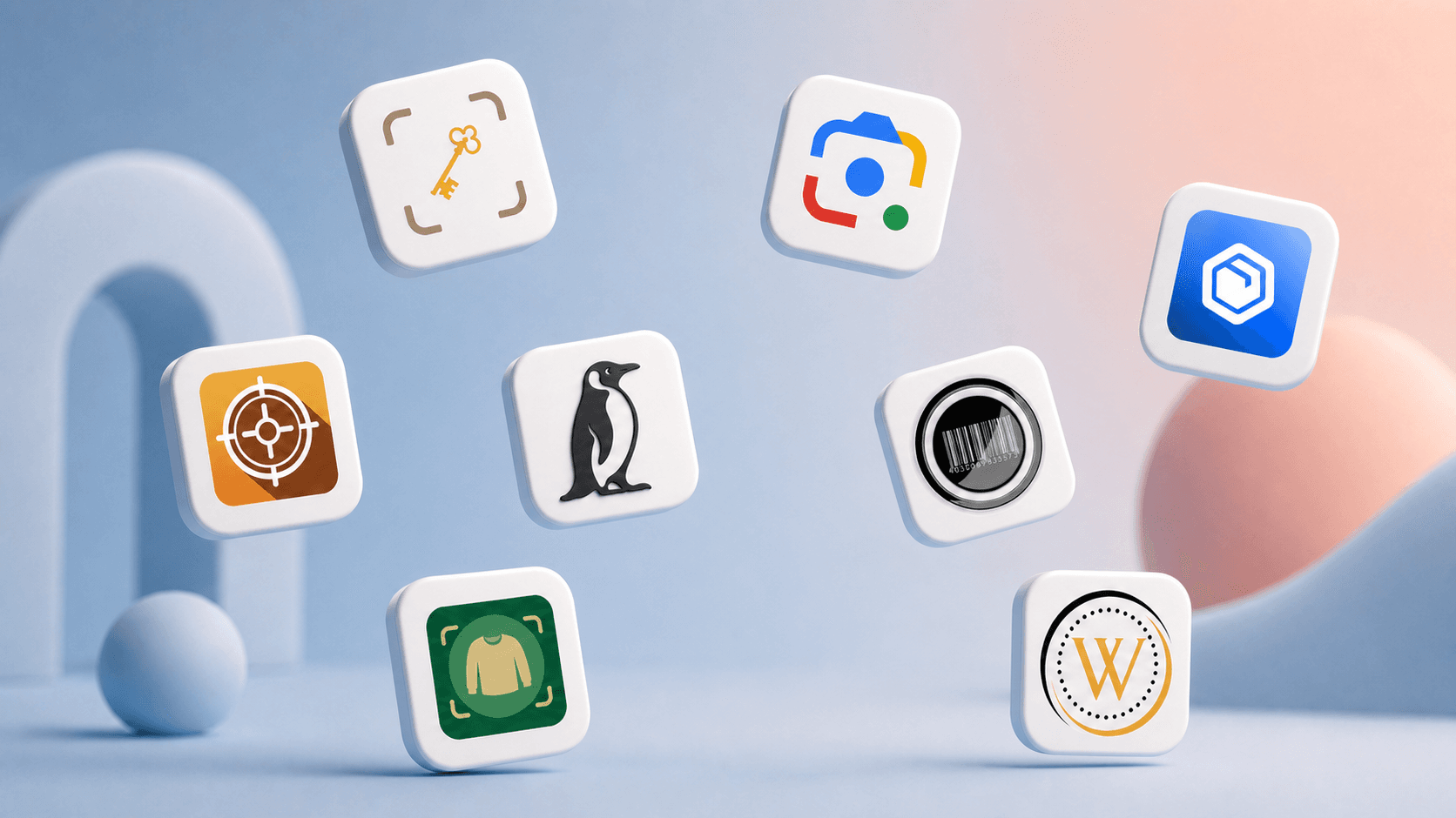 Reseller scanner app logos displayed as dimensional tiles